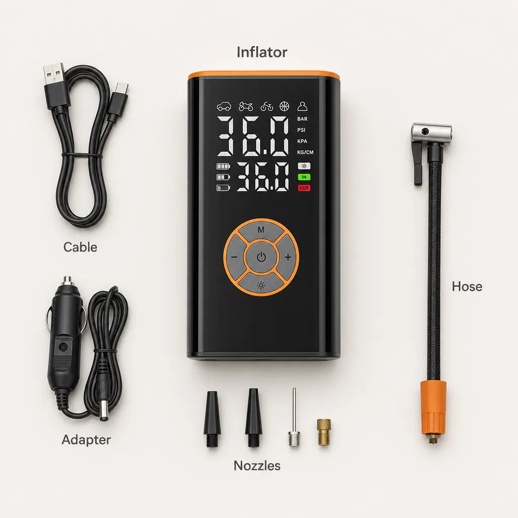 Included product contents